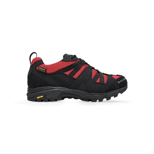 Chaussures De Trekking S-karp Trail Runner Sx, Rouge Feu, Nubuck, Semelle Vibram Fell Running,