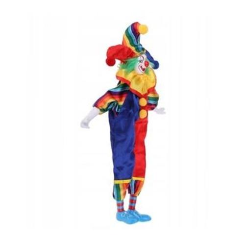 Prettyia Funny Clown Porcelaine Joker Poup¿¿E Souriante Wj2089