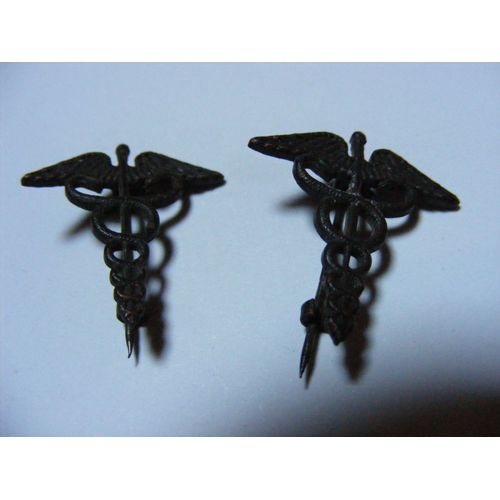 Insignes De Cols Service Sante Us (Ww1 1914/18