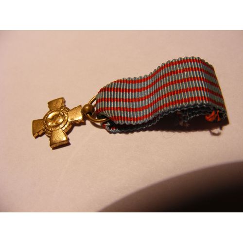 Médaille Miniature Croix Du Combattant