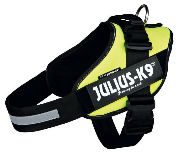 Harnais Jaune Julius K9 Pour Chien Xl