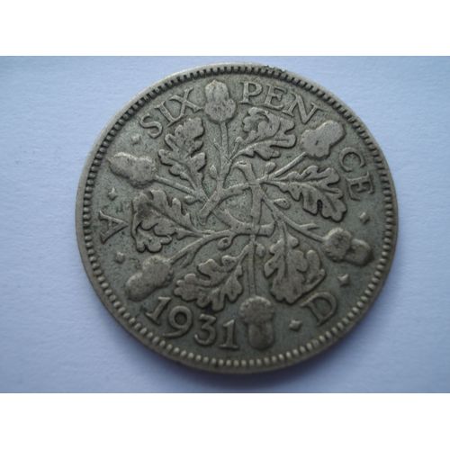 Grande Bretagne 6 Pence 1931
