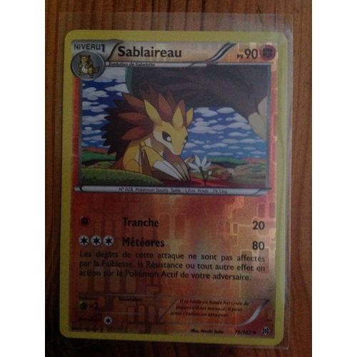 Sablaireau Reverse 76/162 Pokemon Impulsion Turbo