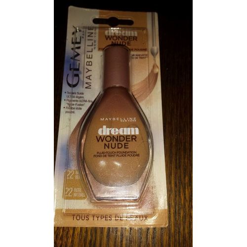 Fond De Teint Dream Wonder Nude N° 22 Beige Naturel 