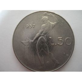 Italie 50 Lire 1957 R