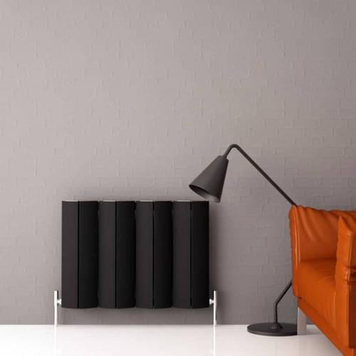 Carisa Nixie Radiateur Horizontal - Eco-énergétique, Design Moderne, Noir, 60 x 83,5 cm