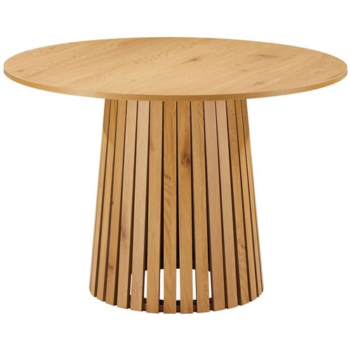 Table À Manger Ronde 110cm Style Scandinave Liv
