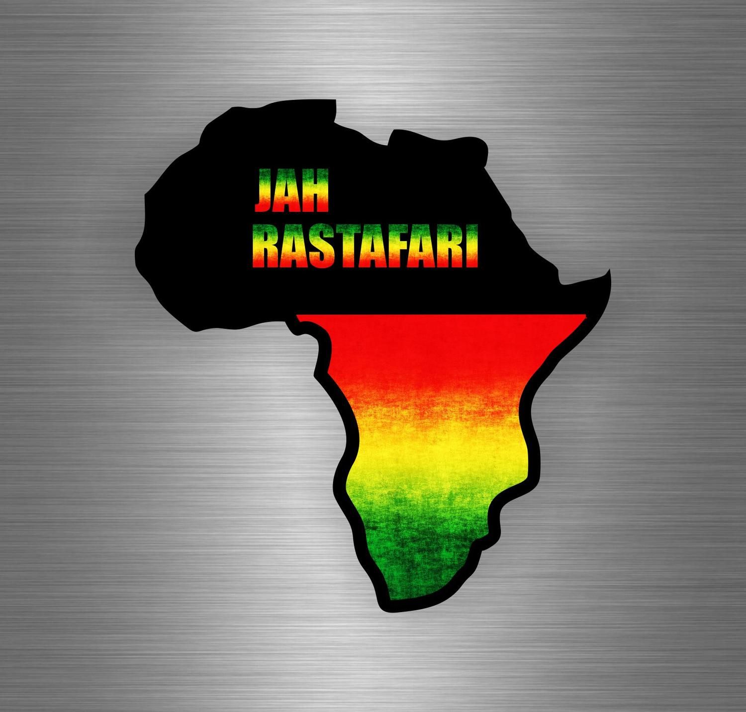 Autocollant sticker voiture rasta  reggae love lion drapeau jamaique ref12 
