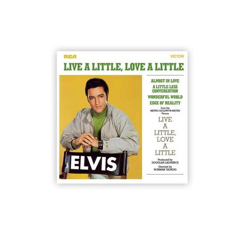 17 Cm X 17 Cm Cd Digipack Elvis Presley Live A Little Love A Little-4 Chansons Originales + 30 Outtakes !