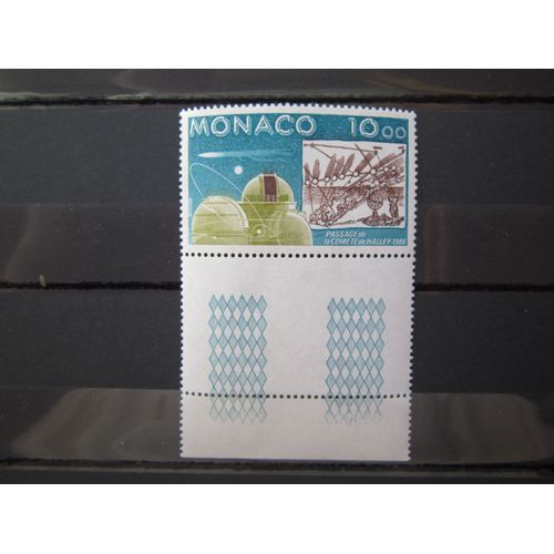 Monaco. Timbre N° 1536 (1986). Passage De La Comete De Halley.