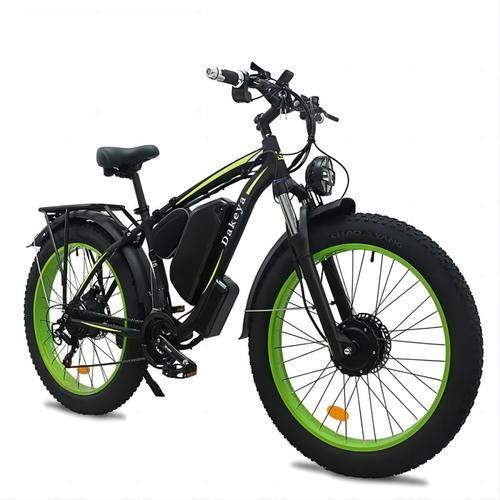 Dakeya Da06 - Vélo Électrique 2000w - 21 Vitesses - Batterie 22.4ah - Portée 120 Km - Feins Hydrauliques - Pneus Tout Terrain 26*4