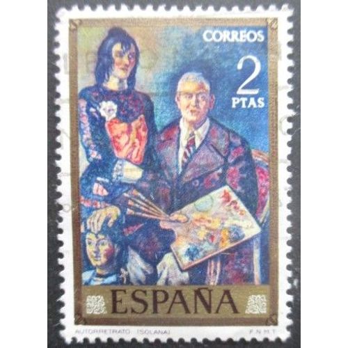 Espagne N°1732 Journée Du Timbre Oblitéré