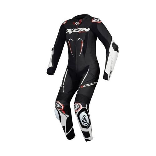 Combinaison Moto Femme Ixon Vortex 3 - Noir/Blanc - L