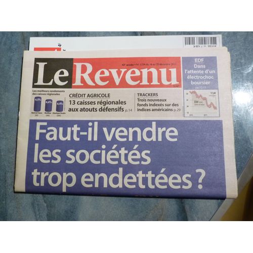 Le Revenu N° 1154 + Le N° Spécial Placements 2012