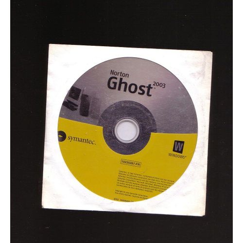Symantec Norton Ghost 1 Cd, Année  2003 