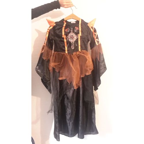 Deguisement Robe De Sorciere Halloween Fille