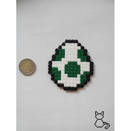 Mario Oeuf De Yoshi Vert Pixel Art