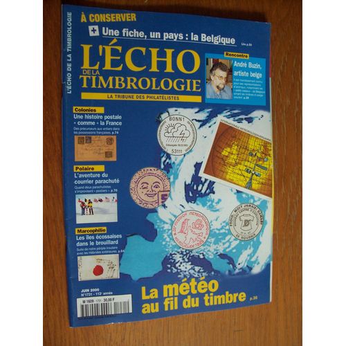 L'écho De La Timbrologie N° 1731 : La Météo Au Fil Du Timbre