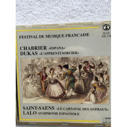 Emmanuel Chabrier Espana Paul Dukas L'apprenti Sorcier Orchestre Opéra De Monte Carlo Paul Paray + Chabrier Bourrée Fantasque Fête Polonaise Orchestre Des Concerts De Paris Pierre Michel Le Conte