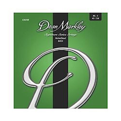 Dean Markley 2604b Nickelsteel Bass Médium Light - Jeu De Cordes Guitare Basse 5 Cordes