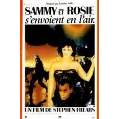 Affiche De Cinéma Pliée (120x160cm) Sammy Et Rosie  S'envoient En L'air De Stephen Frears.