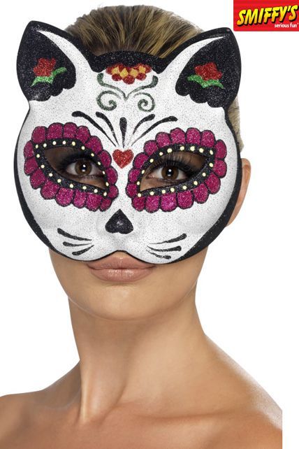 Masque Chat Sugar Skull Deguisement Rakuten