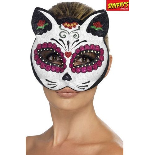Masque Chat Sugar Skull