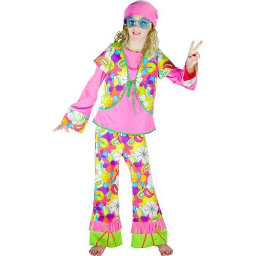 Costume Hippie Fleur Taille 140cm 8/10 Ans