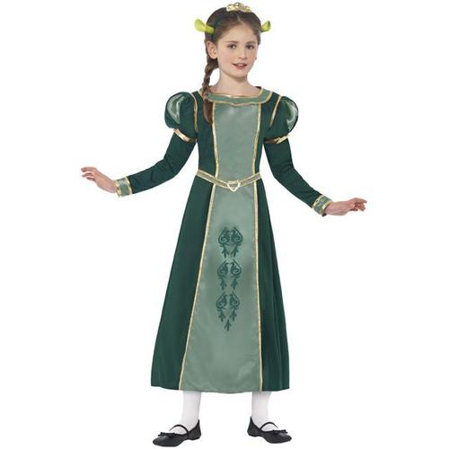 Costume De Princesse Fiona Pour Enfant Taille : 10/12 Ans