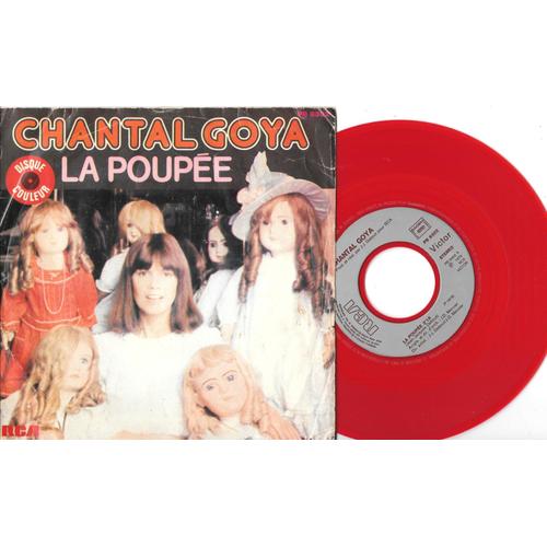 Chantal Goya : La Poupée / On M Appelle Cendrillon [Disque Rouge] [Vinyle 45 Tours 7"] 1979
