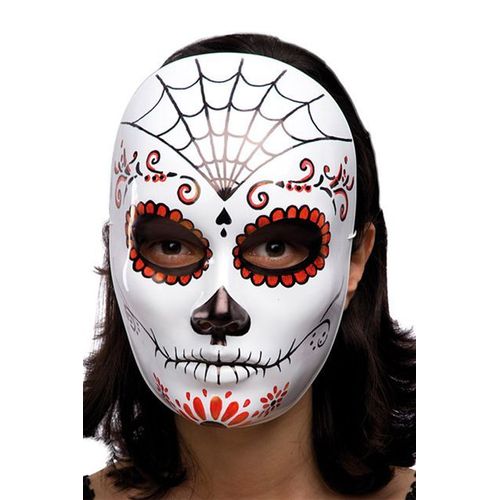 Masque Squelette Las Calaveras Fête De La Mort