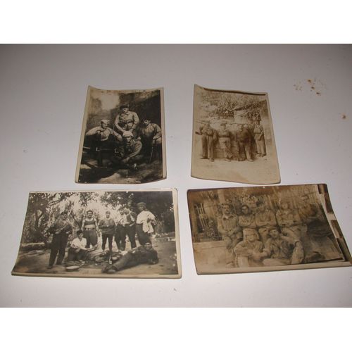 4 Photos Apres Guerre De 14  Regiment