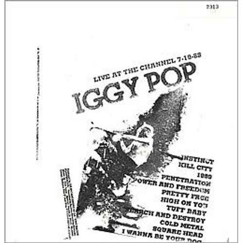Iggy Pop  Live At Channel 7 / 19 / 88 (Tirage Limite )