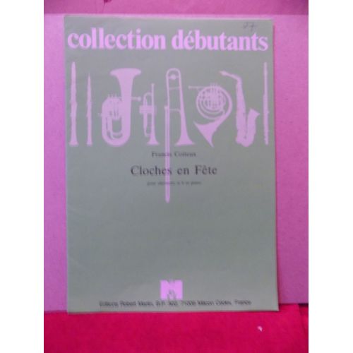 Cloches En Fête Pour Clarinette Si B Et Piano