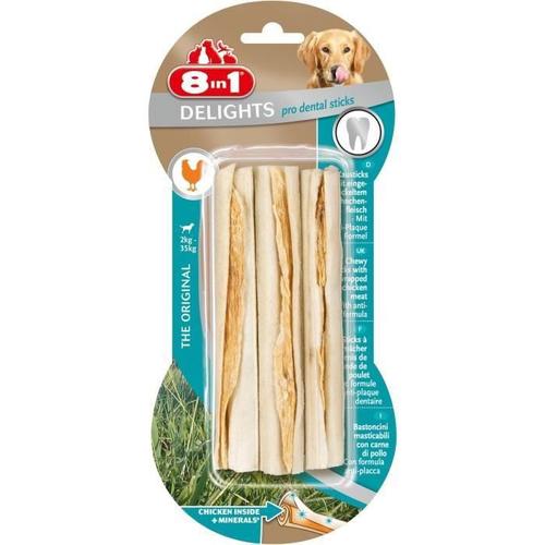 8in1 Dental Delights Sticks Os A Mâcher Pour Chien