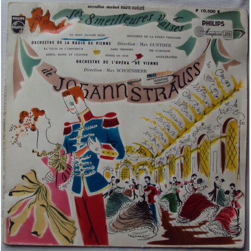Les 8 Meilleures Valses De Johann Strauss. (25 Cm)