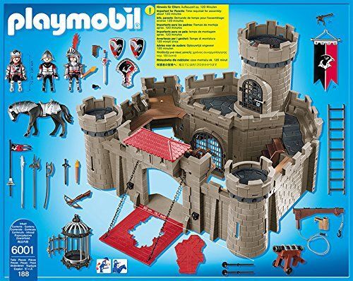 Playmobil 6001 - Citadelle Des Chevaliers De L'aigle 0115_image_4|Rakuten