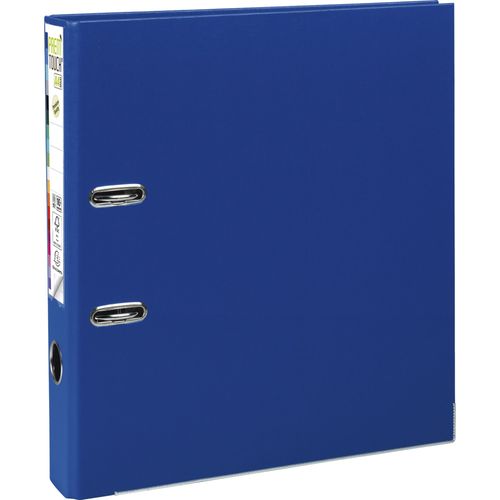 Exacompta - 10 X Classeur À Levier Prem'touch Intérieur Et Extérieur En Polypropylène - Dos 50mm - A4 Maxi. - Bleu Foncé