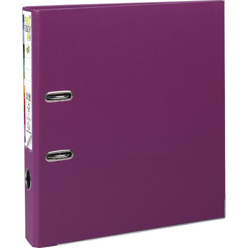 Exacompta - 10 X Classeur À Levier Prem'touch Intérieur Et Extérieur En Polypropylène - Dos 50mm - A4 Maxi. - Fuchsia