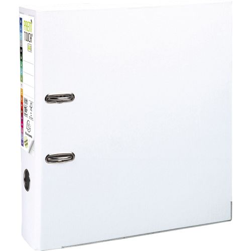 Exacompta - 10 X Classeur ? Levier Prem'touch Int?Rieur Et Ext?Rieur En Polypropyl?Ne - Dos 80mm - A4 Maxi. - Blanc