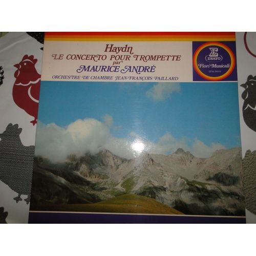 Concerto Pour Trompette:Maurice André- Concerto Pour 2 Cors:Barboteu Et Coursier- Concerto Pour Orgue:M-Claire Alain
