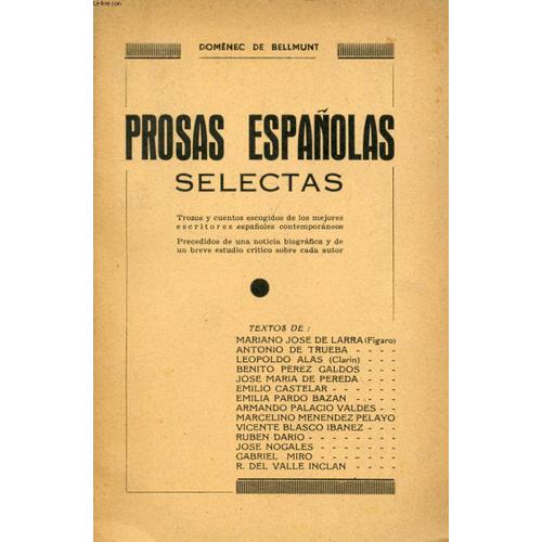 Prosas Españolas Selectas