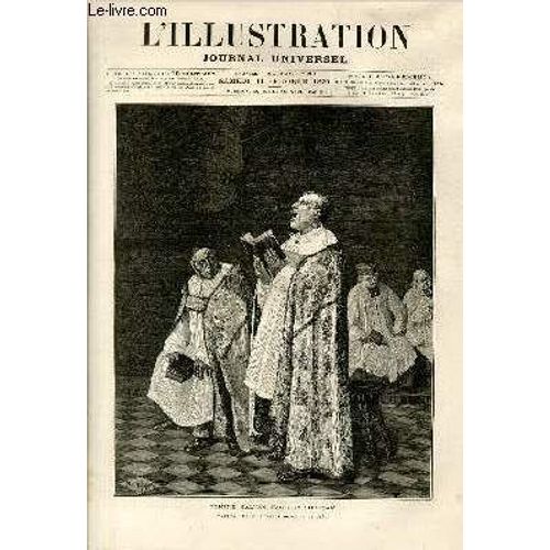 L'illustration Journal Universel N° 1911 - Gravures Et Leurs Articles : Domine, Slavam Fac Rempublica (Tableau De M. Brispot) - Algérie : La Commission D'enquete De L'aurès - Le 18è ...