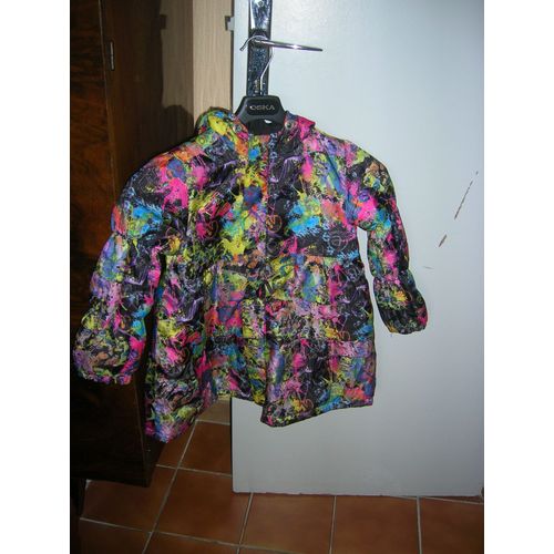 Manteau À Capuche Desigual 5/6 Ans.