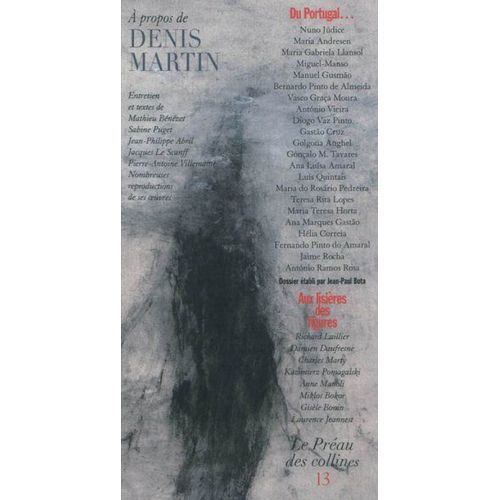 Le Préau Des Collines 13 . A Propos De Denis Martin Entretien Et Textes De Mathieu Bénézet , Sabine Puget, Jean Philippe Abril, Jacques  Le Scanff Nombreuses Reproductions De Ses Oeuvres 