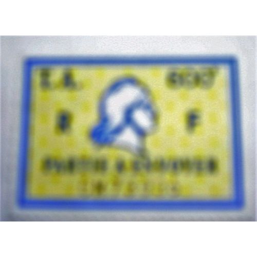 Timbre Amende A 600 Fr  Neuf Sans Gomme Tres Rare Partie A Envoyer