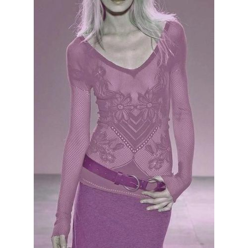 Top Dentelle Bois De Rose - T36/38/40