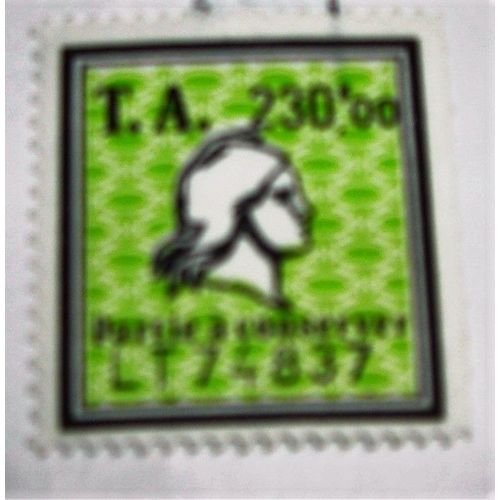 Timbre Amende A 230 Fr Partie A Conserver