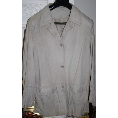 Veste En Daim Très Souple