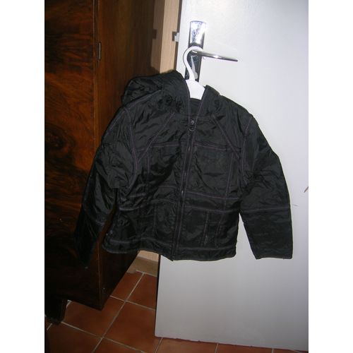 Parka Doublée À Capuche Ddp Taille 8 Ans.